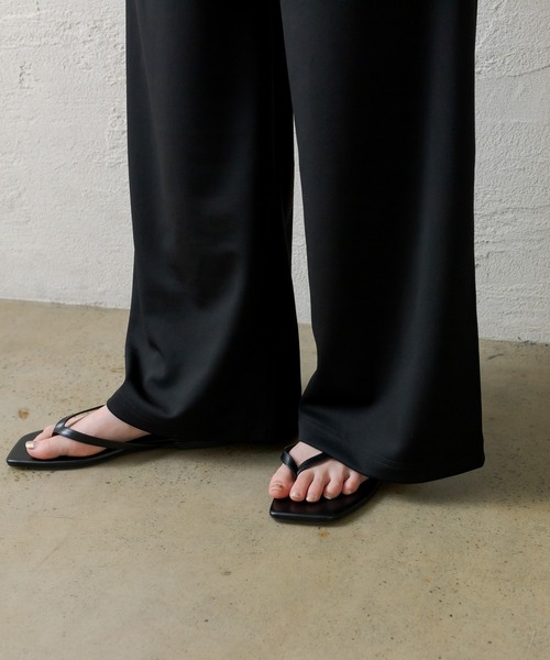 mystic（ミスティック）の「フラットトングサンダル（サンダル・レディース・ブラック/オフホワイト/シルバー・38/36/37）」の21枚目の写真