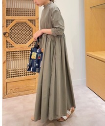 BEARDSLEY | ギャザーシャツワンピース(ワンピース)