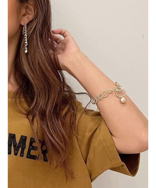 GYDA（ジェイダ）の「JEYSUSボールブレスレット（ブレスレット・レディース・ゴールド/シルバー・FREE）」の8枚目の写真