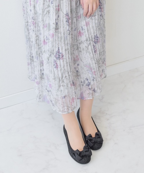 Bridget Birkin（ブリジットバーキン）の「【Bridget Birkin walk】グログランリボンコンフォートパンプス(525203)（パンプス・レディース・ベージュ/ダークベージュ/ブラック/ベージュ系その他/ブラック系その他/グレー系その他・23.5/22.5/24.5/23/24）」の18枚目の写真