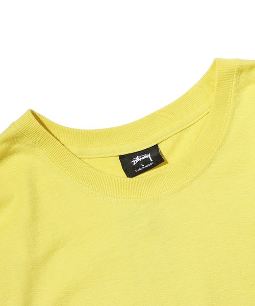 STUSSY(ステューシー)の「STUSSY/ステューシー BASIC STUSSY TEE 半袖Tシャツ(Tシャツ/カットソー・メンズ・レモンイエロー/ネイビー/ラベンダー/ブラック/ホワイト・XL/L/M/S)」の7枚目の写真
