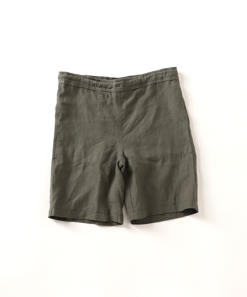 IENA LA BOUCLE(イエナラブークル)の「IENA LA BOUCLE リネンキャンバスイージーショーツ(その他パンツ・レディース・カーキ/ネイビー・36/38)」の12枚目の写真