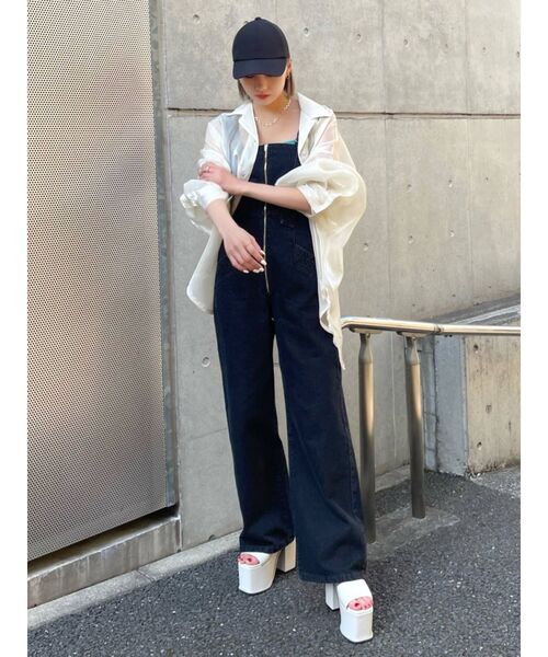 EMODA（エモダ）の「コンビネーションハイヒールサンダル（サンダル・レディース・ブラック/ホワイト・SMALL/MEDIUM/LARGE）」の8枚目の写真