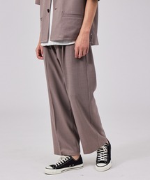 MYSELF ABAHOUSE by つね。 | 【MYSELF ABAHOUSE by つね。】ZOZOTOWN限定 ワイドシルエット イージースラックス(スラックス)