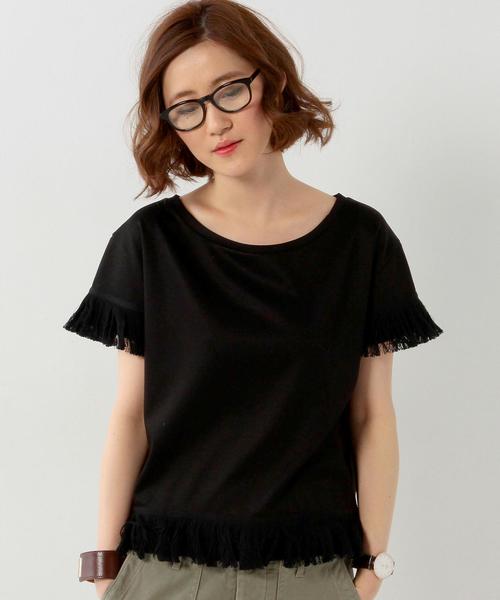 UNITED ARROWS（ユナイテッドアローズ）の「UAW ウェリントン CLEAR メガネ◆（メガネ・レディース・ブラック/ブラウン/ダークブラウン・フリー）」の14枚目の写真