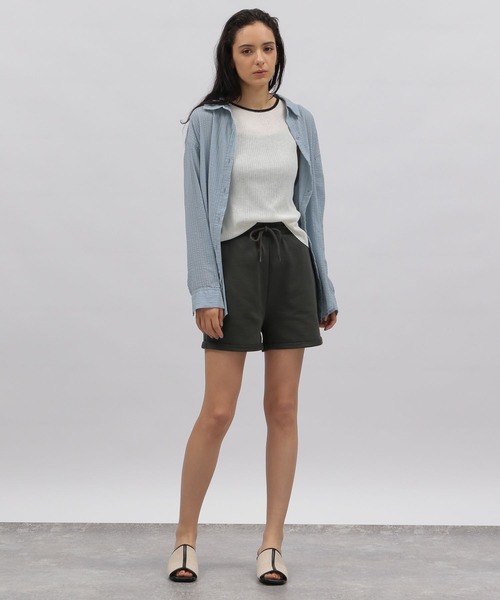 LAKOLE（ラコレ）の「スウェットショーツ / 349116（スウェットパンツ・レディース・ライトブルー/ダークグレー・FREE）」の3枚目の写真