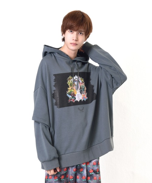 MILKBOY（ミルクボーイ）の「ダブルスリーブ HOODIES（パーカー・レディース・A/B/C・FREE）」の7枚目の写真