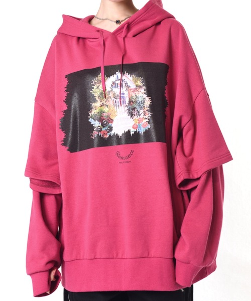 MILKBOY（ミルクボーイ）の「ダブルスリーブ HOODIES（パーカー・レディース・A/B/C・FREE）」の16枚目の写真