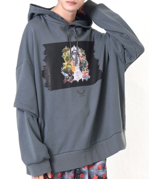 MILKBOY（ミルクボーイ）の「ダブルスリーブ HOODIES（パーカー・レディース・A/B/C・FREE）」の19枚目の写真