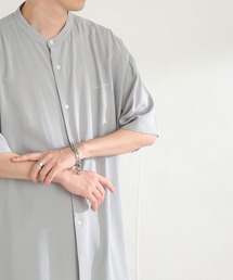 SENSE OF PLACE by URBAN RESEARCH | シシュウバンドカラーシャツ(シャツ/ブラウス)