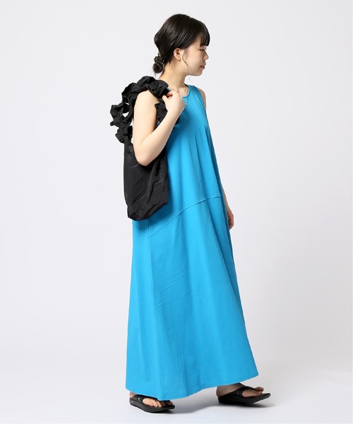 JOINT WORKS（ジョイントワークス）の「ノースリマキシワンピース（ワンピース・レディース・ホワイト/ブラック/ブルー・FREE）」の4枚目の写真