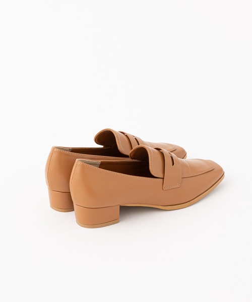 DISCOAT（ディスコート）の「スクエアトゥコインローファー（ローファー・レディース・ブラック/ブラウン/アイボリー/キャメル・SMALL/MEDIUM/LARGE）」の6枚目の写真