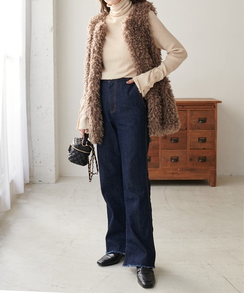 DISCOAT（ディスコート）の「スクエアトゥコインローファー（ローファー・レディース・ブラック/ブラウン/アイボリー/キャメル・SMALL/MEDIUM/LARGE）」の5枚目の写真