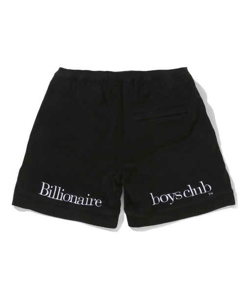 BILLIONAIRE BOYS CLUB（ビリオネア・ボーイズ・クラブ）の「PILE GAME SHORTS（スウェットパンツ・メンズ・ブラック/グレー/オレンジ・LARGE/MEDIUM/X-LARGE）」の4枚目の写真