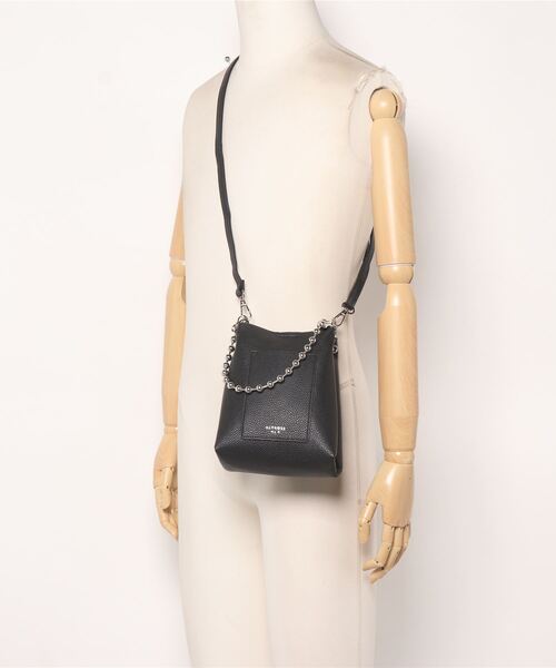 VENCEEXCHANGE(ヴァンスエクスチェンジ)の「ボールチェーン2WAYショルダー(ショルダーバッグ・レディース・オフホワイト/ブラック/オレンジ/ブルー・FREE)」の14枚目の写真