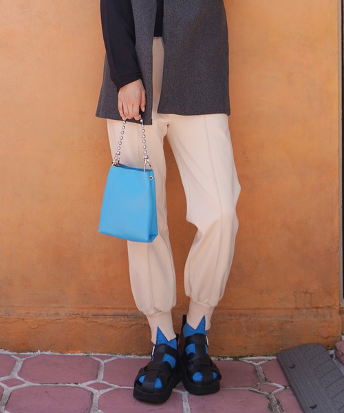 VENCEEXCHANGE(ヴァンスエクスチェンジ)の「ボールチェーン2WAYショルダー(ショルダーバッグ・レディース・オフホワイト/ブラック/オレンジ/ブルー・FREE)」の19枚目の写真