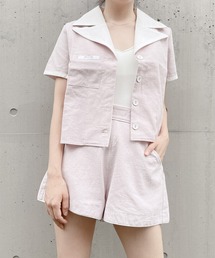 lilLilly | リネンシャツジャケット(シャツ/ブラウス)