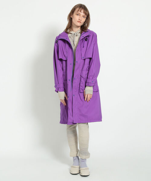 BEAMS BOY(ビームスボーイ)の「maturely / Mountain Parka Coat(マウンテンパーカー・レディース・パープル/グリーン・FREE)」の6枚目の写真