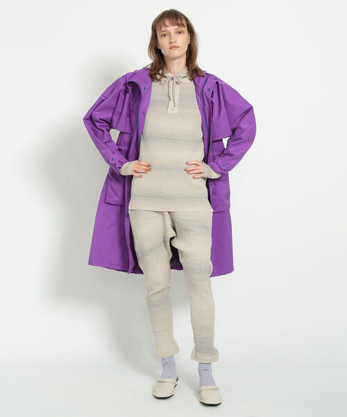 BEAMS BOY(ビームスボーイ)の「maturely / Mountain Parka Coat(マウンテンパーカー・レディース・パープル/グリーン・FREE)」の7枚目の写真