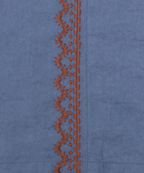 チチカカ(チチカカ)の「ピーチスキンサロペットパンツ(サロペット/オーバーオール・レディース・グリーン/ライトグレー/ネイビー・FREE)」の21枚目の写真