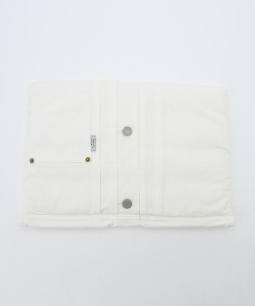 Ray BEAMS（レイビームス）の「20/80 / デニムジャケット クラッチ（クラッチバッグ・レディース・ホワイト・ONE SIZE）」の4枚目の写真