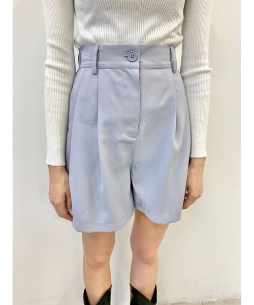 PHILLY（フィリー）の「タックショートパンツ（その他パンツ・レディース・ブラック/ブラウン/グレー・FREE）」の8枚目の写真