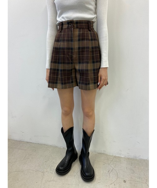 PHILLY（フィリー）の「タックショートパンツ（その他パンツ・レディース・ブラック/ブラウン/グレー・FREE）」の12枚目の写真
