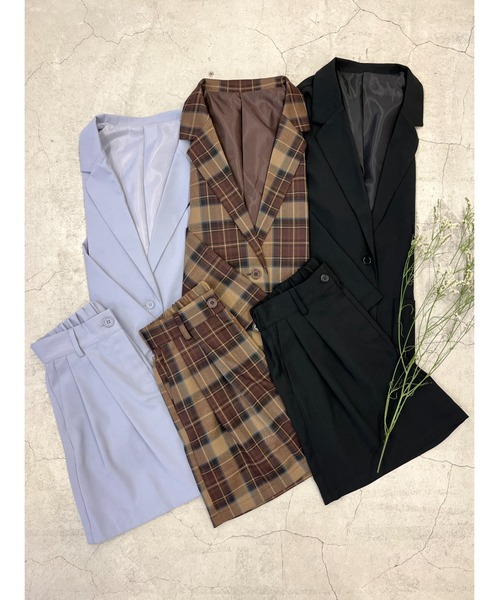 PHILLY（フィリー）の「タックショートパンツ（その他パンツ・レディース・ブラック/ブラウン/グレー・FREE）」の19枚目の写真