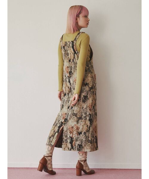 merry jenny（メリージェニー）の「cat cat catジャンスカ（ジャンパースカート・レディース・その他1・FREE）」の9枚目の写真