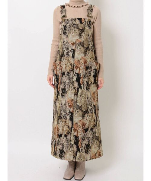 merry jenny（メリージェニー）の「cat cat catジャンスカ（ジャンパースカート・レディース・その他1・FREE）」の17枚目の写真