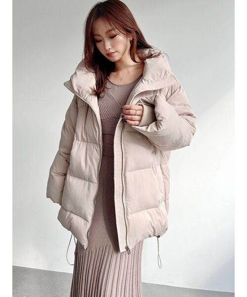 タイムセール！リゼクシー♡ダウンコート リゼクシー RESEXXY フード付ダウンコート （ブラック） -靴