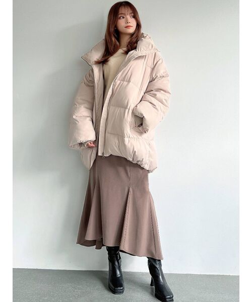 オーバーパファーコート maison special 】プライム オーバー パファー