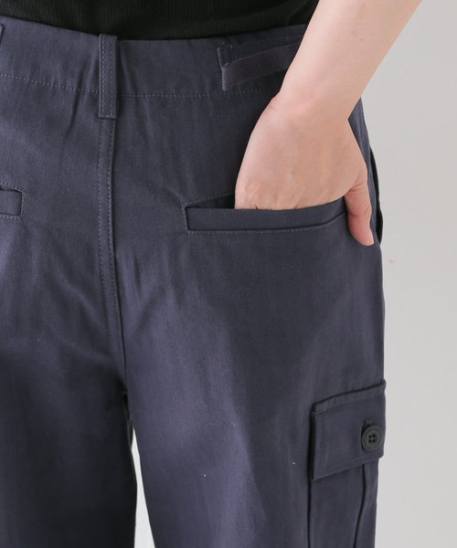HUF(ハフ)の「【HUF / ハフ】 DOUBLE KNEE カーゴパンツ(カーゴパンツ・レディース・ネイビー/アイボリー・16)」の18枚目の写真