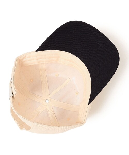 SHIPS any(シップス エニィ)の「Collegiate Pacific: ロゴ トリム キャップ(ハット・レディース・ブラック/レッド・ONE SIZE)」の6枚目の写真