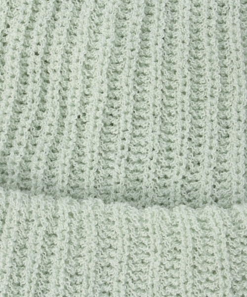 THE EMPORIUM（ジエンポリアム）の「LEE配色ワッチ（ニットキャップ/ビーニー・レディース・グリーン/ホワイト/ピンク/ブルー・00）」の5枚目の写真