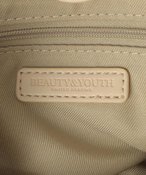 BEAUTY&YOUTH UNITED ARROWS（ビューティーアンドユースユナイテッドアローズ）の「キルティング チェーン ハンドル トートバッグ -2WAY-（ショルダーバッグ・レディース・ブラック/オフホワイト・FREE）」の14枚目の写真