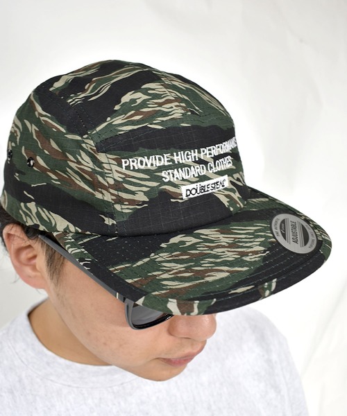 DOUBLE STEAL（ダブルスティール）の「Jockey Camper Cap（キャップ・メンズ・ブラック/グレー/カモフラージュ・FREE）」の3枚目の写真