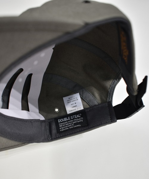 DOUBLE STEAL（ダブルスティール）の「Jockey Camper Cap（キャップ・メンズ・ブラック/グレー/カモフラージュ・FREE）」の8枚目の写真