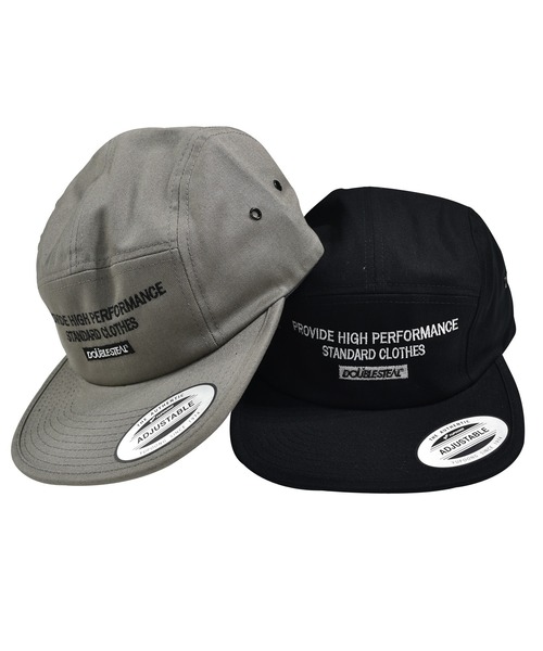 DOUBLE STEAL（ダブルスティール）の「Jockey Camper Cap（キャップ・メンズ・ブラック/グレー/カモフラージュ・FREE）」の5枚目の写真