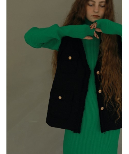 AMAIL（アマイル）の「Chameleon maxi op（ワンピース・レディース・ブラック/グレー/グリーン・FREE）」の10枚目の写真