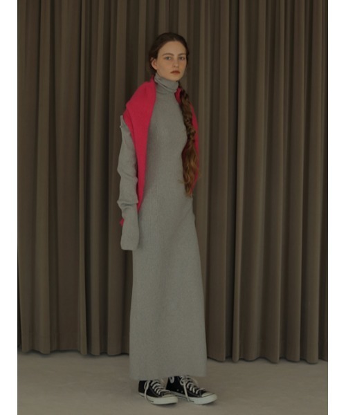 AMAIL（アマイル）の「Chameleon maxi op（ワンピース・レディース・ブラック/グレー/グリーン・FREE）」の7枚目の写真