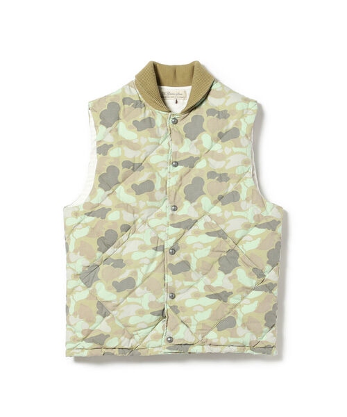 REMI RELIEF(レミレリーフ)の「REMI RELIEF × BEAMS PLUS / 別注 Camouflage Down Vest(ベスト・メンズ・その他・SMALL/MEDIUM/LARGE/X-LARGE)」の6枚目の写真
