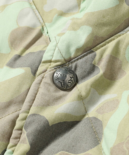 REMI RELIEF(レミレリーフ)の「REMI RELIEF × BEAMS PLUS / 別注 Camouflage Down Vest(ベスト・メンズ・その他・SMALL/MEDIUM/LARGE/X-LARGE)」の11枚目の写真