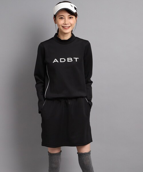 adabat（アダバット）の「◇【ADBT】ロゴデザイン モックネック