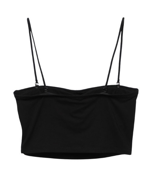 eimy istoire チドリハイネックトップス （BLACK） セール】胸開き ハイネックニットトップス（ニット/セーター
