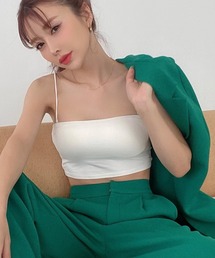 eimy istoire - 凛♡eimyベアトップ エイミーイストワール eimy istoire フリルベアトップニット