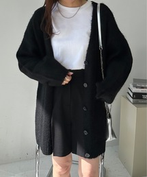 LE MORE | シャギーニットカーディガン(カーディガン/ボレロ)