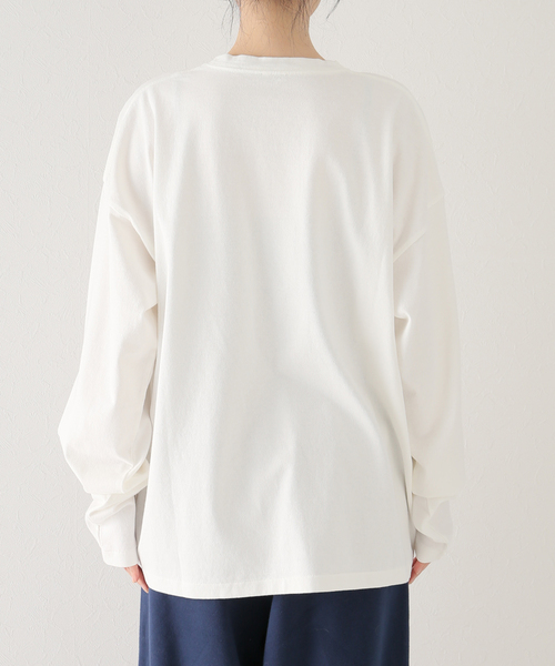 SEA（シー）の「【SEA/シー】GRAFHIC L/S Tシャツ（Tシャツ/カットソー・レディース・ホワイト・36）」の5枚目の写真