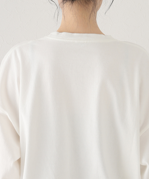 SEA（シー）の「【SEA/シー】GRAFHIC L/S Tシャツ（Tシャツ/カットソー・レディース・ホワイト・36）」の7枚目の写真
