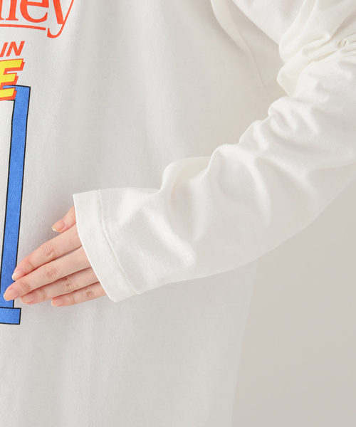 SEA（シー）の「【SEA/シー】GRAFHIC L/S Tシャツ（Tシャツ/カットソー・レディース・ホワイト・36）」の9枚目の写真